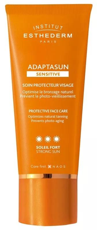 Adaptasun Strong Sun Sensitive Skin Gezichtscrème Institut Esthederm 50ml