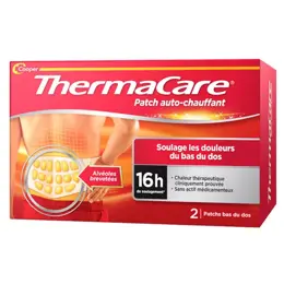 Thermacare Patch Auto-Chauffant Patchs Bas du Dos 2 unités