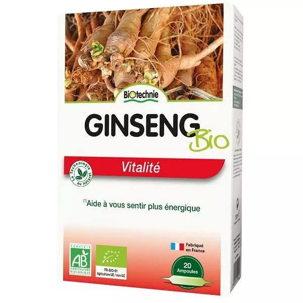 Biotechnie Ginseng Bio vitality 20 bulbs