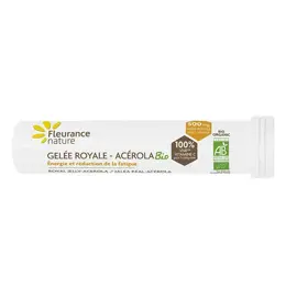 Fleurance Nature - Tonus et vitalité - Gelée royale acerola Bio - 15 cps à croquer