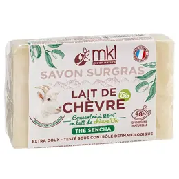 MKL Green Nature Lait de Chèvre Savon Surgras Thé Sencha 100g