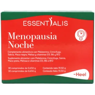 Essentialis Ménopause Nuit 30 Comprimés