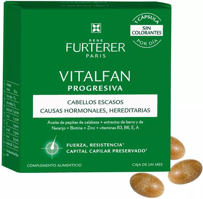 René Furterer Vitalfan Cápsulas Anticaída Progresiva 30 uds