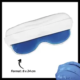 Actipoche Coussin Thermique Mal de Tête Masque Yeux et Tempes Gel