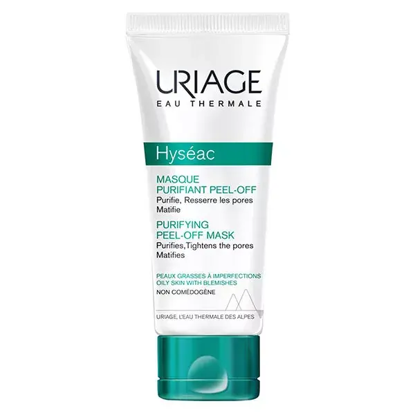 Uriage Hyséac Masque Purifiant Pell-Off Doux Matifiant 50ml