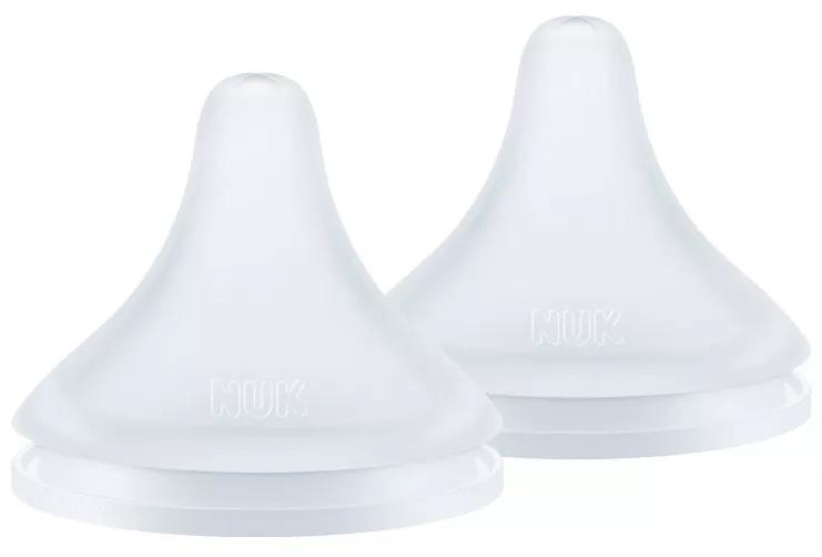 Nuk Tetinas Perfect Match de Silicone Fluxo Suave +0m 2 unid