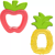 Jouet de dentition aux fruits AquaCool de Dr Brown's