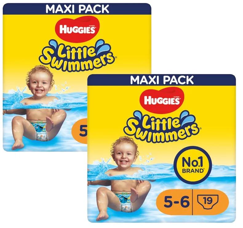 Huggies Little Swimmers zwemluiers maat 5-6 (12-18 kg) 2x19 stuks