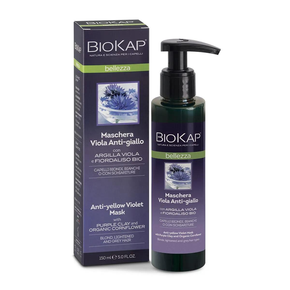 Biokap Maschera Viola Antigiallo 150 Ml