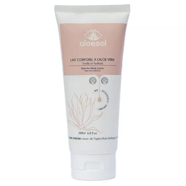 Aloesol Lozione Corpo Tonificante con Aloe Vera Biologica 200 ml