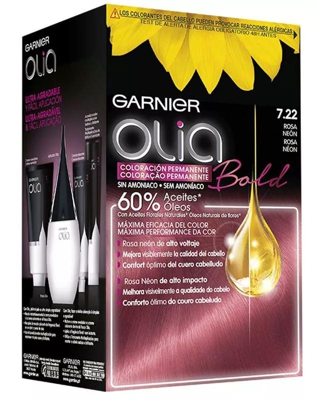 Garnier Olia Tinte Tono 7.22 Rosa Neón
