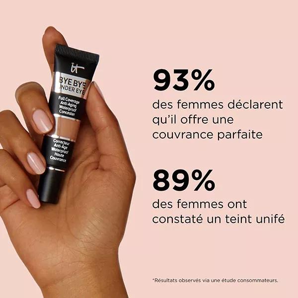 IT Cosmetics Bye Bye Corrector Debajo de Ojos Anti-Envejecimiento N°25 Medio Natural 12ml