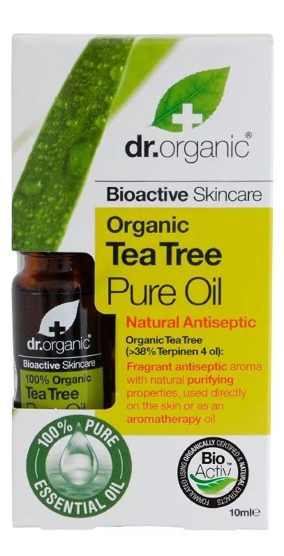 Dr. Organic Aceite Puro de Árbol de Té Orgánico 10 ml