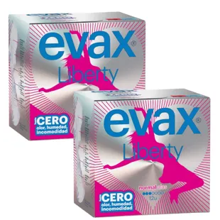 Evax Liberty Normal Compresses Wings 2x12 units