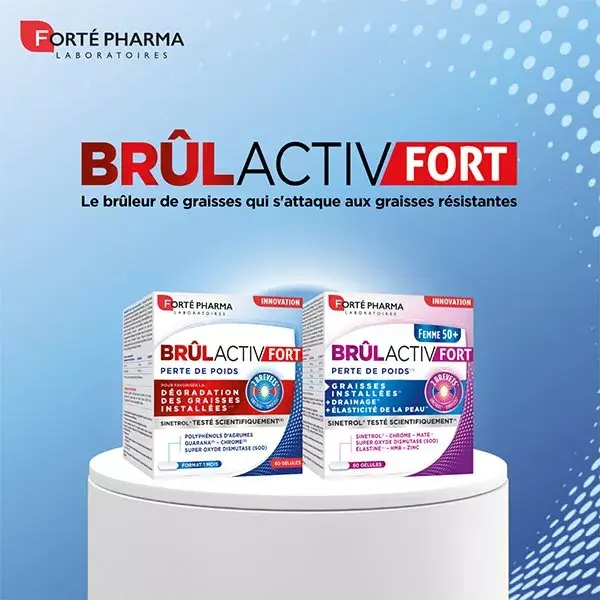 Forté Pharma Brûlactiv Fort Bruleur de graisses Gelule Minceur 60 gélules