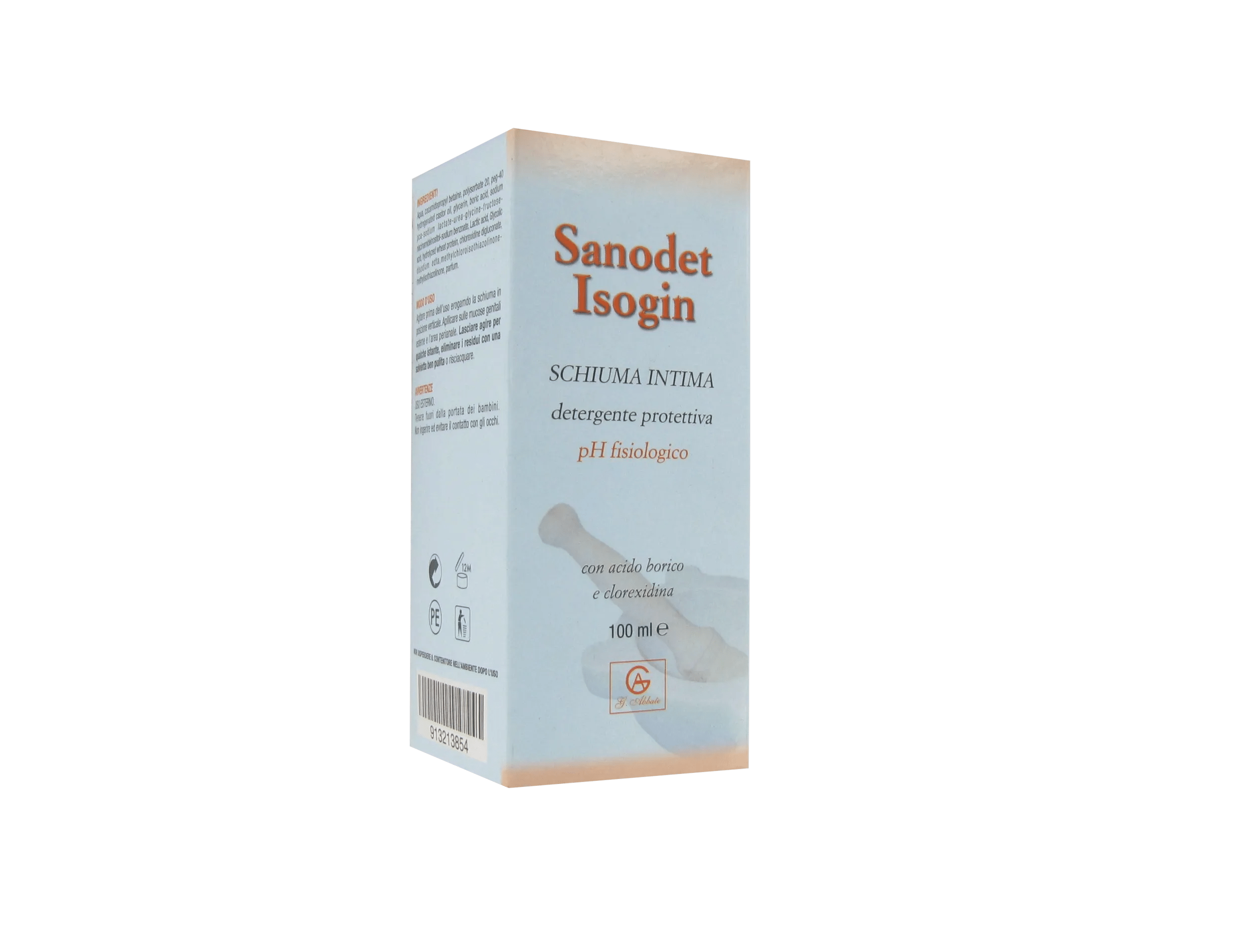 Sanodet Isogin Detergnete Liquido 100 ml