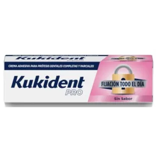 Kukident Pro Fijación Todo el Día Sin Sabor 47 gr