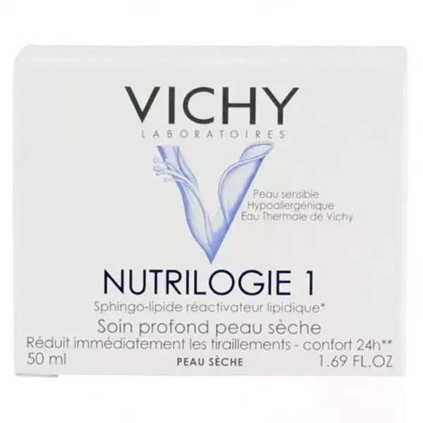 Vichy Nutrilogie 1 Soin Profond Peaux Sèches 50ml