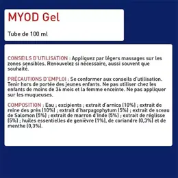 Eric Favre Confort Articulaire & Décontractant Myo D Gel Sport 100ml