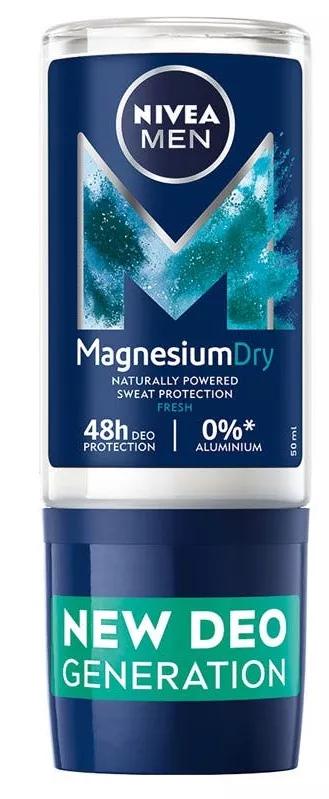 Nivea Men Magnesium Dry Fresh Roll-On Sem Alumínio 50 ml