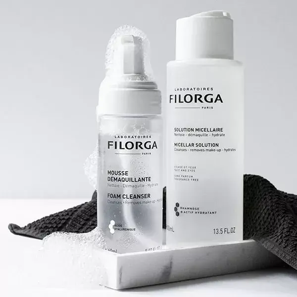 Filorga Make-up Remover Foam with Hyaluronic Acid Pack of 2 x 150ml