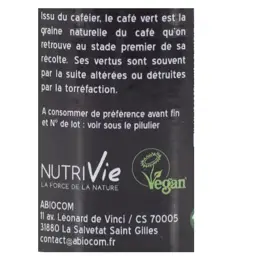 Nutrivie Café Vert Bio 60 gélules