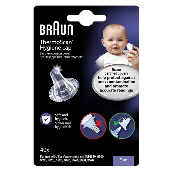 Braun Thermoscan disposable tips by 40