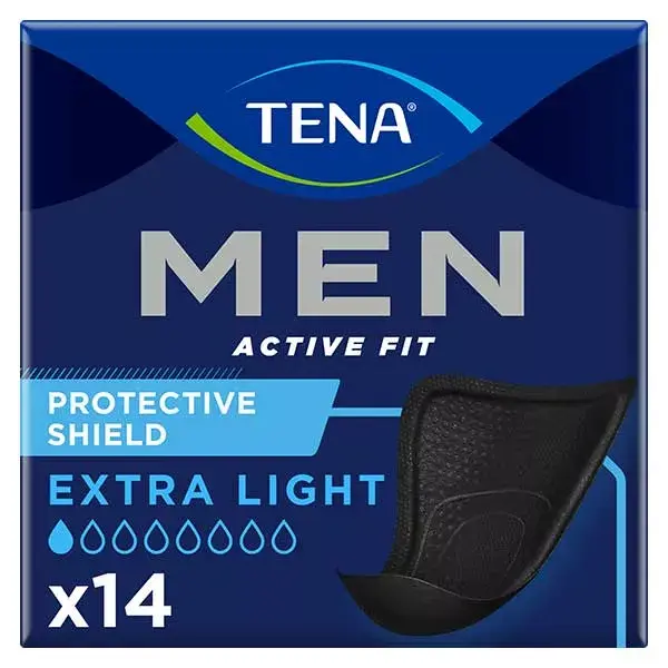 TENA Men Active Fit Protection Discrète Extra Light 14 unités