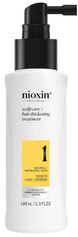 Nioxin 1 Natuurlijk haarverdichtend serum Milde verzwakking 100 ml