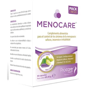 Procare Health Menocare Pack 3 Months 90 Capsules