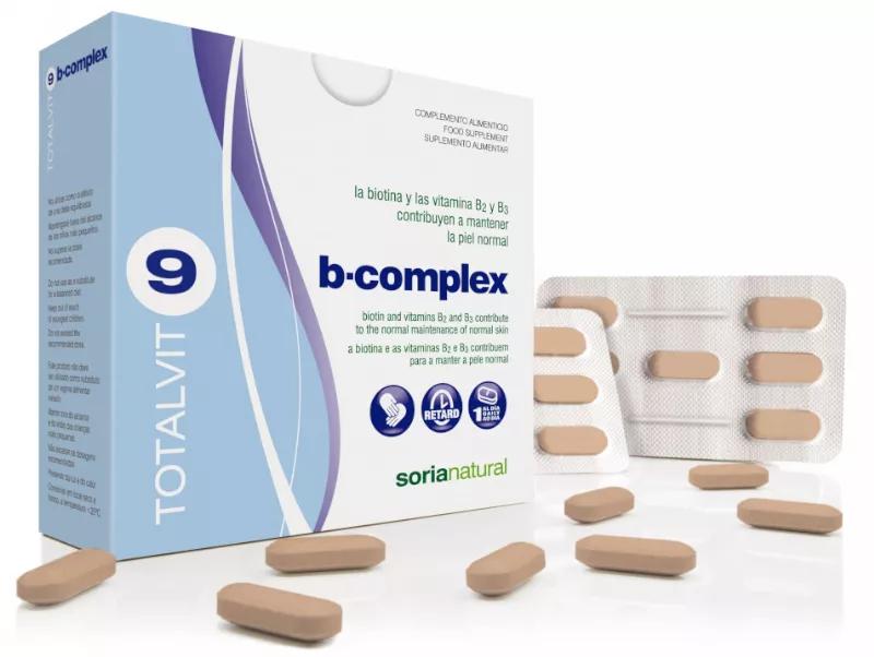 Soria Natural Totalvit 09 B-Complex 28 Comprimidos