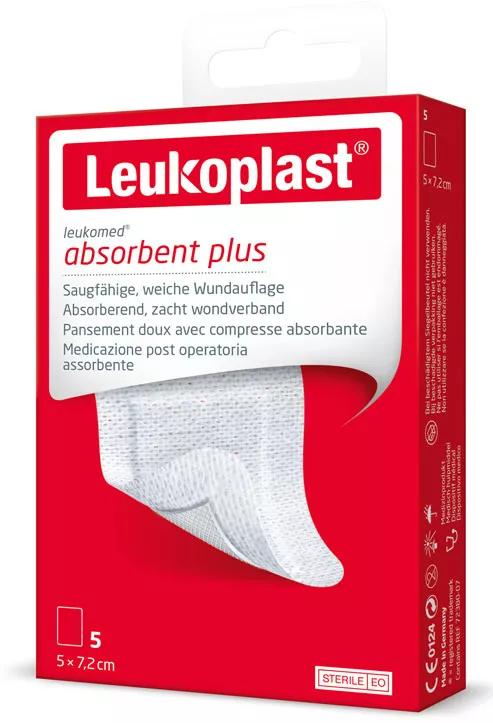 Leukomed Sterile Dressing 5 cm x 7.2 cm 5 units