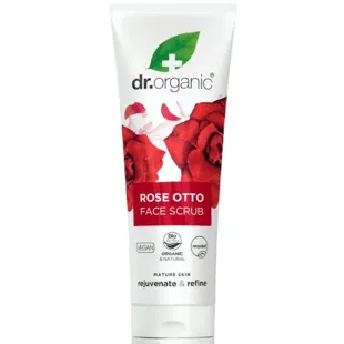 Dr. Organic Rose Otto Facial Scrub 125 ml
