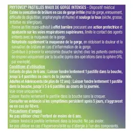 Upsa Lot Promo Phytovex Sirop Toux Mixte Sans Sucre 120ml et Pastilles Maux de Gorge Intenses 20 pastilles