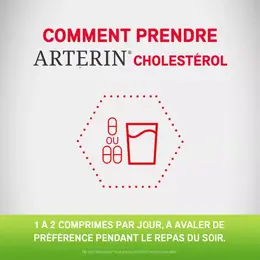 Arterin Cholestérol Avec Actifs d'Origine Naturelle 30 Comprimés