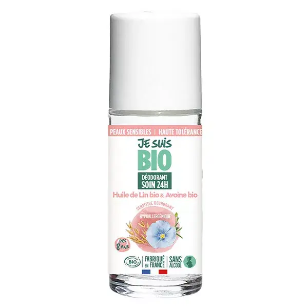 Je Suis Bio Deodorante Roll-On 24h Avena & Lino 50ml