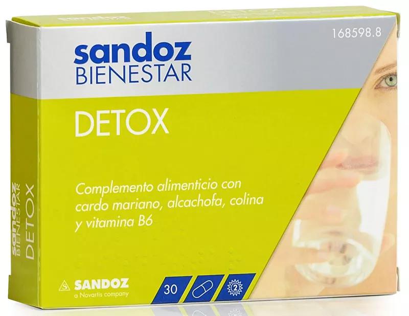 Sandoz Bem-estar detox 30 Capsulas