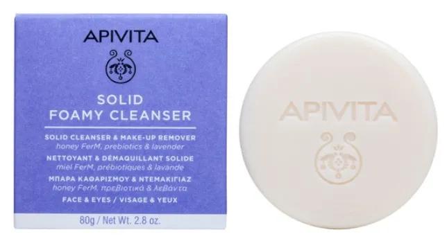 Apivita Nettoyant &amp; Démaquillant Solide 80 gr