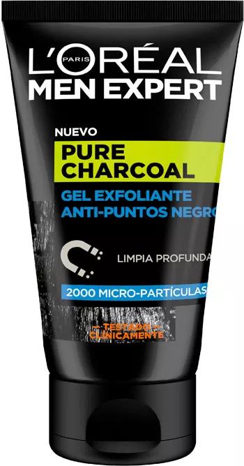 L'Oréal Men Expert Pure Charcoal Anti-mee-eter exfoliërende gel 100ml