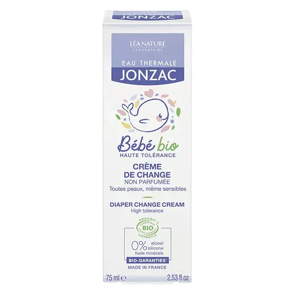 Jonzac Bio Baby Nappy Cream 75ml