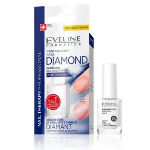 Eveline Cosmetics Tratamento de endurecimento de unhas com diamante 12 ml
