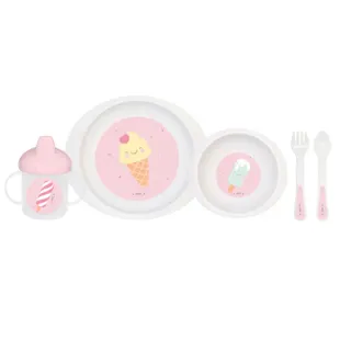 Saro Geschirr Pocket Pink 5 Stück