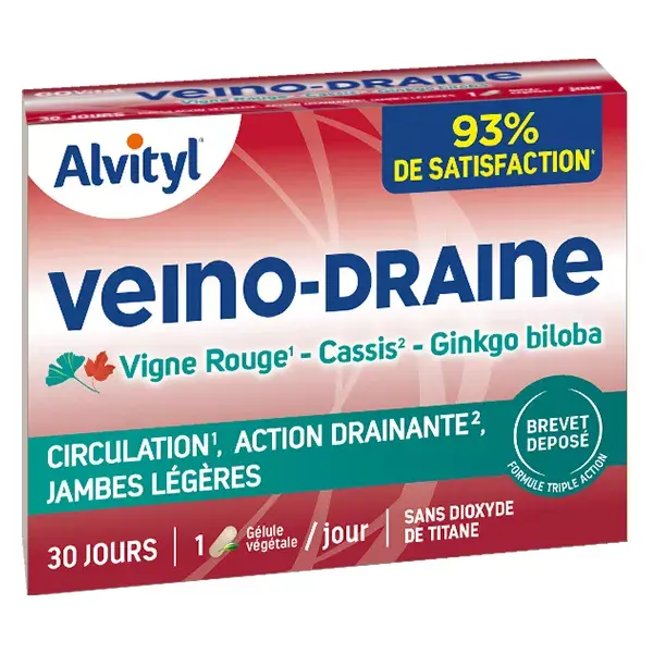 Urgo Vital Veini-Draine 3 x 30 capsules