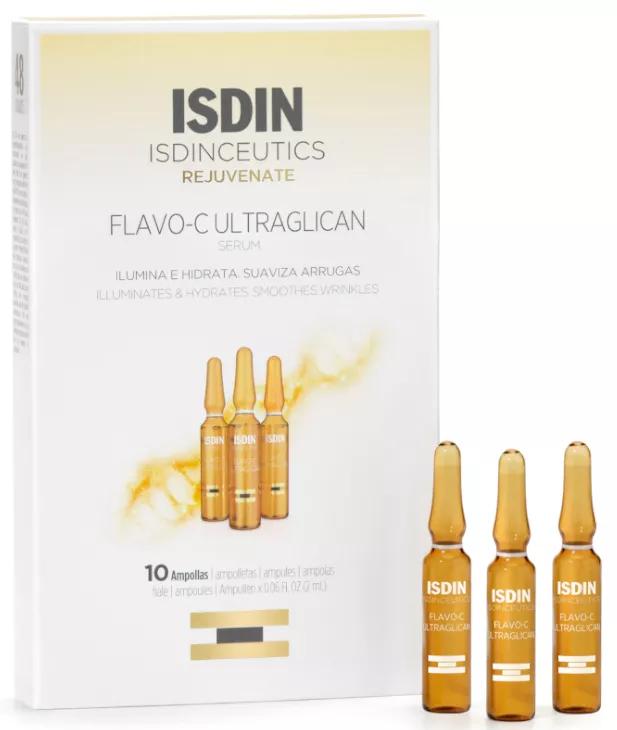 Isdin Isdinceutics Flavo C Ultraglican Ampolas 10Ux2Ml 30Ml