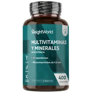 WeightWorld Multivitamins and Minerals 400 Tablets