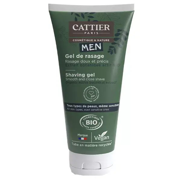 Cattier Men Organic Men's Shaving Gel 150ml