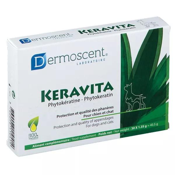 Dermoscent Keravita Food Supplement for Dog Cat Coat 30 tablets