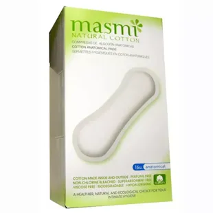 Masmi Assorbenti Igienici Cotone Bio x 16