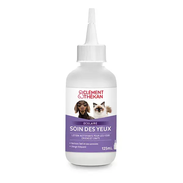 Clément Thékan Soin des yeux pour chiens et chats 125ml