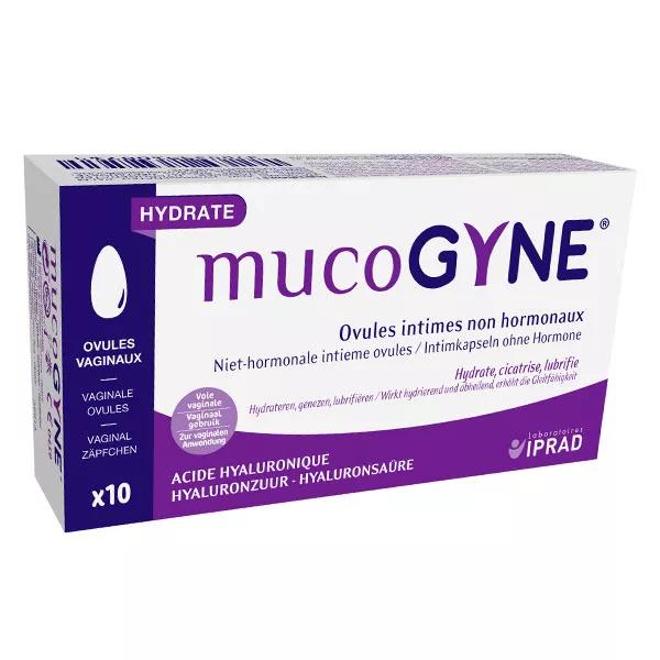 Mucogyne Huevos Íntimo No Hormonales 10 óvulos vaginales